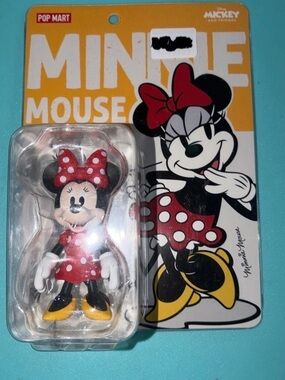 Pop Mart Disney Minnie Mouse Trendy Figure Red & Black